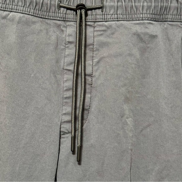 ZARA Gray Pull On Drawstring Waist Joggers size large - Picture 5 of 9